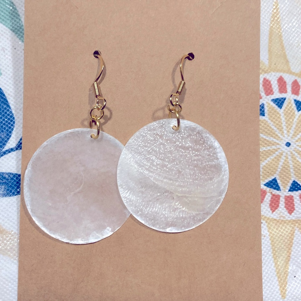 Disc Earrings
